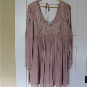 Forever 21 MAUVE Boho Dress